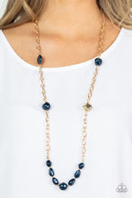 Load image into Gallery viewer, Paparazzi ~ Pardon My FABULOUS ~ Blue Necklace Set