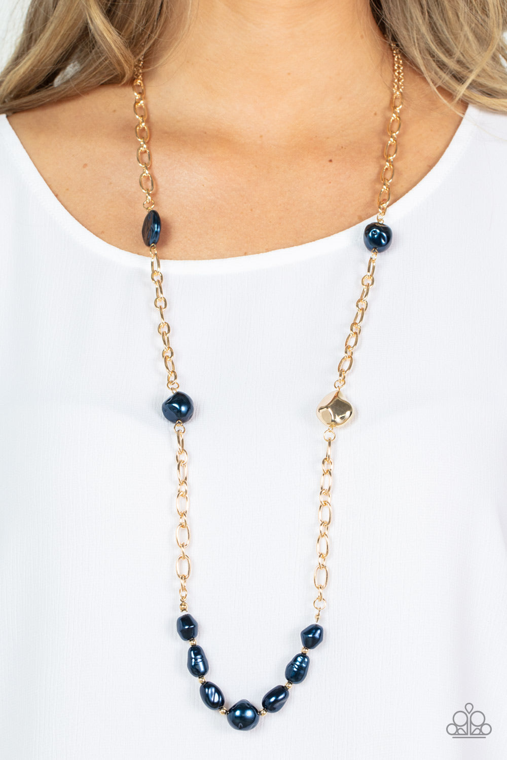 Paparazzi ~ Pardon My FABULOUS ~ Blue Necklace Set