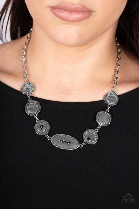 Paparazzi ~ Uniquely Unconventional ~ Black Necklace Set