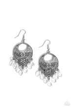 Load image into Gallery viewer, Paparazzi ~ Prismatically Prairie ~ White Earrings