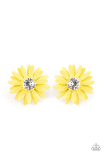 Load image into Gallery viewer, Paparazzi ~ Sunshiny DAIS-y ~ Yellow Post Earrings