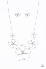 Load image into Gallery viewer, Paparazzi - The Show Must GROW On - Silver Necklace Set