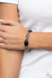 Paparazzi ~ Garden Rendezvous ~ Black Bracelet