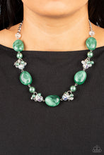 Load image into Gallery viewer, Paparazzi ~ The Top TENACIOUS ~ Green Necklace Set
