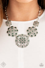 Load image into Gallery viewer, Paparazzi ~ Royally Romantic ~ Green Necklace and Bracelet Set (Fashion Fix Exclusive)