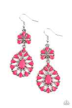 Load image into Gallery viewer, Paparazzi ~ Posh Palooza ~ Pink Earrings