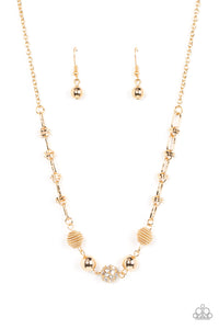 Paparazzi ~ Taunting Twinkle ~ Gold Necklace Set