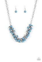 Load image into Gallery viewer, Paparazzi ~ Party Procession ~ Blue Necklace Set