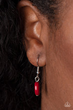 Load image into Gallery viewer, Paparazzi ~ Fearlessly Ferocious ~ Red Necklace Set