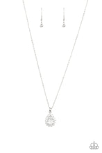 Load image into Gallery viewer, Paparazzi ~ A Guiding SOCIALITE ~ White Pendant Necklace Set