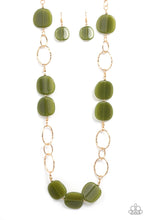 Load image into Gallery viewer, Paparazzi ~ Posh Promenade ~ Green Necklace Set