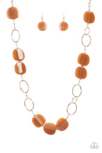 Load image into Gallery viewer, Paparazzi ~ Posh Promenade ~ Brown Necklace Set