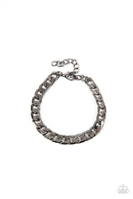 Load image into Gallery viewer, Paparazzi ~ Rockstar Road ~ Men&#39;s Black Urban Bracelet