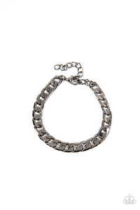 Paparazzi ~ Rockstar Road ~ Men's Black Urban Bracelet