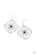 Load image into Gallery viewer, Paparazzi ~ Treasure GROVE ~ Green Earrings