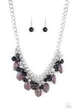 Load image into Gallery viewer, Paparazzi ~ Beachside Dance ~ Black Necklace Set