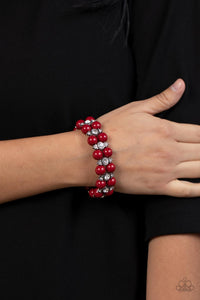 Paparazzi ~ Starlight Reflection ~ Red Bracelet