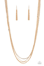 Load image into Gallery viewer, Paparazzi ~ Undauntingly Urban ~ Gold Necklace Set