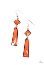 Load image into Gallery viewer, Paparazzi ~ Hollywood Harmony ~ Orange Earrings