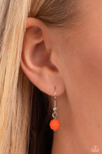 Load image into Gallery viewer, Paparazzi ~ Tropical Tsunami ~ Orange Necklace Set