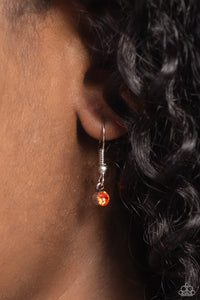 Paparazzi ~ Minimal EFFORTLESS ~ Orange Necklace Set