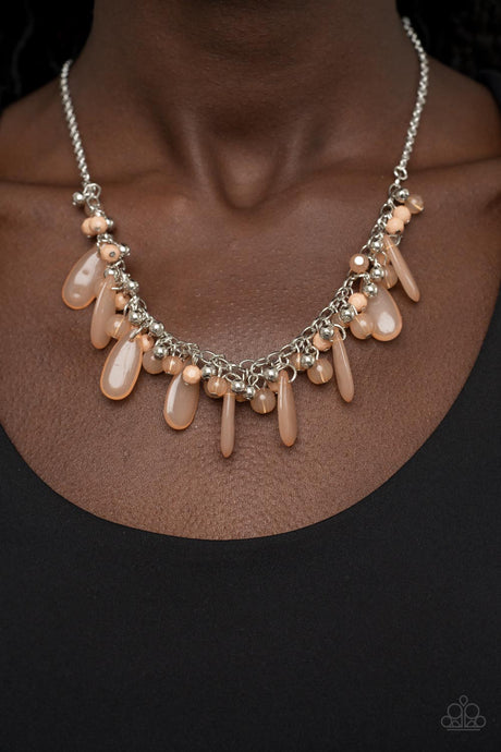 Paparazzi ~ Bahama Mama Mode ~ Brown Necklace Set