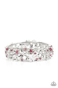 Paparazzi ~ Ripe for the Picking ~ Pink  Bangle-Like Bracelet