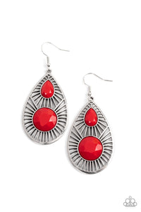 Paparazzi ~ Prima Donna Diva ~ Red Earrings