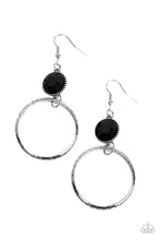 Load image into Gallery viewer, Paparazzi ~ Standalone Sparkle ~ Black Earrings