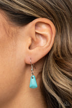 Load image into Gallery viewer, Paparazzi ~ Mojave Empress ~ Blue Turquoise Necklace Set