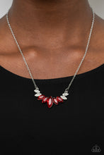 Load image into Gallery viewer, Paparazzi ~ One Empire at a Time ~ Red Necklace Set