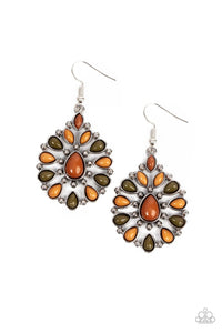 Paparazzi ~ Lively Luncheon ~ Multi-colored Earrings