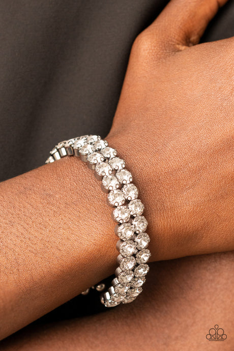 Paparazzi ~ Megawatt Majesty ~ Black Cuff Bracelet