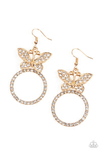 Paparazzi ~ Paradise Found ~ Gold Earrings
