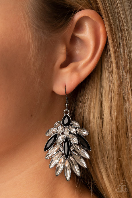 Paparazzi ~ COSMIC-politan ~ Black Earrings