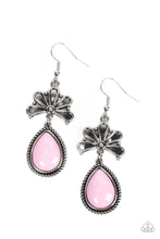 Load image into Gallery viewer, Paparazzi ~ Brightly Blooming ~ Pink Earrings