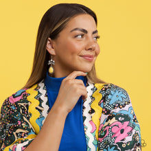 Load image into Gallery viewer, Paparazzi ~ Brightly Blooming ~ Yellow Earrings