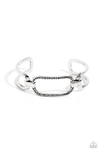Paparazzi ~ Civic Chic ~ Silver Cuff Bracelet