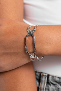 Paparazzi ~ Civic Chic ~ Silver Cuff Bracelet