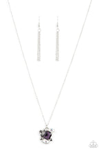 Load image into Gallery viewer, Paparazzi ~ Prismatic Projection ~ Purple Pendant Necklace Set