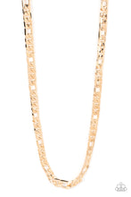 Load image into Gallery viewer, Paparazzi ~ Metro Beau ~ Men&#39;s Gold Urban Necklace