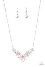 Load image into Gallery viewer, Paparazzi ~ Floral Fashion Show ~ Pink Necklace Set