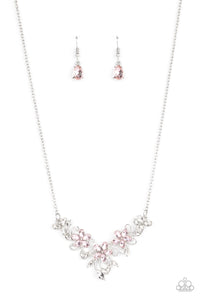 Paparazzi ~ Floral Fashion Show ~ Pink Necklace Set
