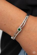 Load image into Gallery viewer, Paparazzi ~ Top-Shelf Shimmer ~ Green Bracelet