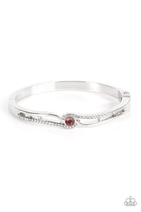 Paparazzi ~ Top-Shelf Shimmer ~ Red Bracelet