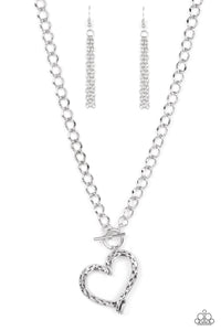 Paparazzi ~ Reimagined Romance ~ Silver Necklace Set