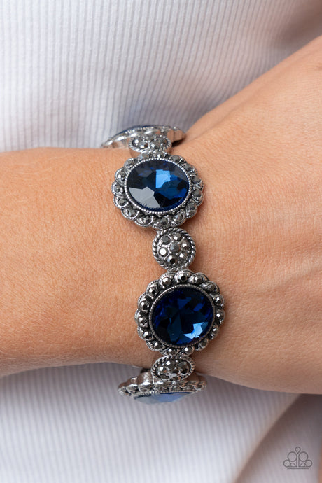 Paparazzi ~ Palace Property ~ Blue Bracelet
