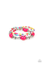 Load image into Gallery viewer, Paparazzi ~ Confidently Crafty ~ Pink Bracelet