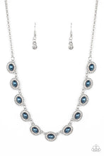 Load image into Gallery viewer, Paparazzi ~ Modest Masterpiece ~ Blue Necklace Set