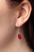 Load image into Gallery viewer, Paparazzi ~ Sunshiny Shimmer ~ Red Necklace Set